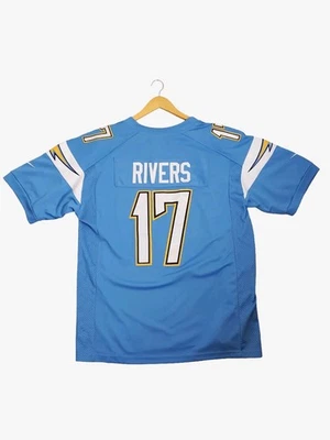 Nike NFL On Field Authentic Jersey Phillip Rivers #17 San Diego Chargers Blue XL - Image 1 of 4