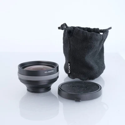 Sony VCL-HG0737C Wide Conversion Lens 0.7x High Grade Optics for Camcorder 37mm - Image 1 of 4