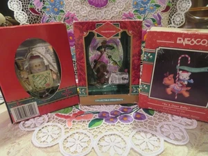 3 Vintage Collectible Christmas Ornament - Picture 1 of 5