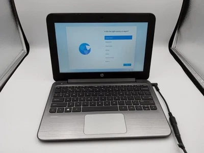 HP Stream 11 Pro G2 11" Laptop Celeron 4GB 64GB W11 -BAD BATTERY *READ* -RR - Image 1 of 4