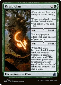 X 1 Druid Class NM Adventures In The Forgotten Realms 180 MTG Magic - Picture 1 of 1