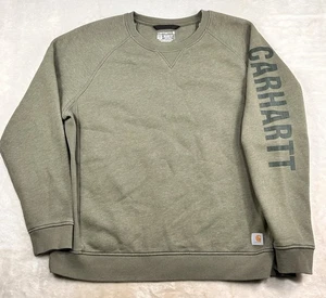 Carhartt Damen Crewneck Sweatshirt Gr. XXL (20) grün Pullover Outdoor - Bild 1 von 9