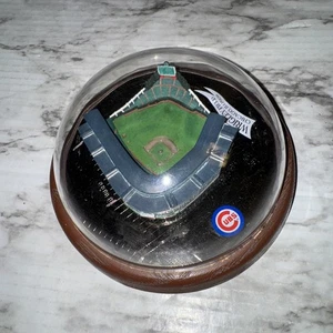 Classic Ballpark Chicago Cubs Wrigley Stadium. Signed By Ernie Banks! - Picture 1 of 7