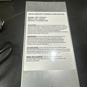 WF-9865 65 Amp RV Power Converter Deck Mount Charger Replace for 9800 Series - Bild 1 von 5