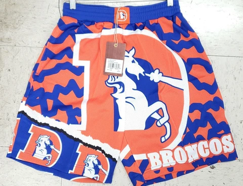 DENVER BRONCOS 2023 NFL MITCHELL & NESS JUMBOTRON 2.0 SUBLIMATED SHORTS Cover