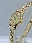 Omega Solid Gold 9ct Vintage 1969 Ladies Swiss Watch 17 Jewels Calibre 485