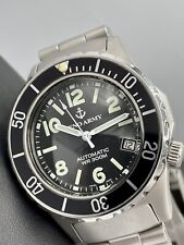 Zeno-Watch Basel Army Diver 300m Black Dial 40mm Swiss Automatic Military