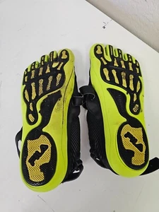 Fila Skele-Toes Sz 11 Men's EZ Slide Water Shoes Black/Neon Green - Picture 1 of 2
