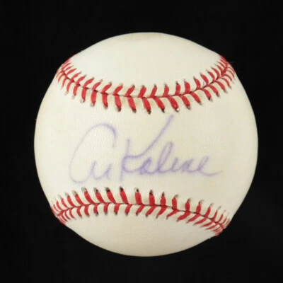 Al Kaline Signed OML Baseball (JSA COA) Detroit Tigers 3,000 Hit Club / HOF 1980 - Image 1 of 4