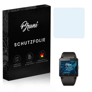 Bruni 2x Folie für Sony SmartWatch 2 Schutzfolie Displayschutzfolie - Zdjęcie 1 z 8