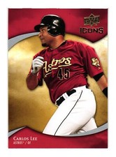 2009 Upper Deck Icons #15 Carlos Lee Houston Astros