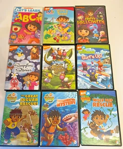 Nickelodeon Nick Jr DVD Collection - Dora, Go Diego Go, The Backyardigans & More - Picture 1 of 19