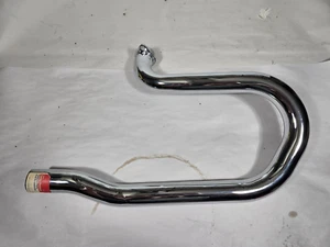 NOS 1977 Harley Superglide FX FXE Rear Exhaust Header Pipe, 65334-77 - Picture 1 of 13