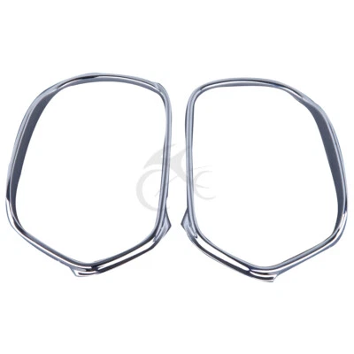 Decoración de espejos retrovisores para motocicleta aptos para Honda Goldwing GL1800 2001-2017 16 15 Foto 1 de 4