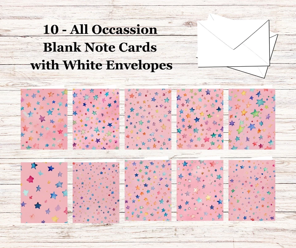 10 - пустые карточки с конвертами - на все случаи жизни #016 - Изображение 1 из 1