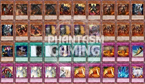 Burning Abyss Deck Maxx "C" Scarm Rubic Farfa Fiendish Rhino Yugioh - Imagen 1 de 1