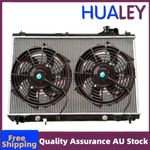 Radiator+Fan FOR TOYOTA KLUGER WAGON 4WD MCU28 8/2003-8/07 3.3L V6 Petrol AT/MT - Picture 1 of 3