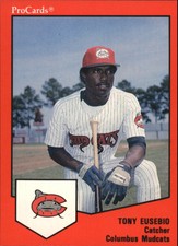 1989 Columbus Mudcats ProCards #125 Tony Eusebio
