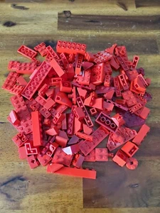 Legos Assorted-Red Bricks, Blocks, Slopes, and more - Picture 1 of 2