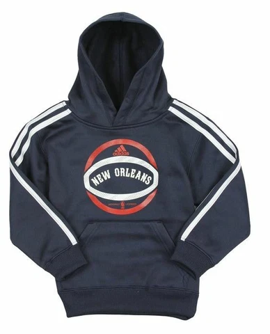 Adidas NBA Toddler New Orleans Pelicans Pullover Hoodie Hooded Sweatshirt, Navy Cover