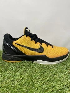 Nike Zoom Kobe 6 gelb schwarz Turnschuhe Glühbirne seltene Schuhe 429659-700 Herren Gr. 12 - Bild 1 von 8