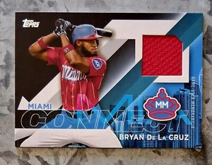 #CC2-BD Bryan De La Cruz -2024 Topps Serie 2 - Colección Swatch City Connect - Imagen 1 de 2