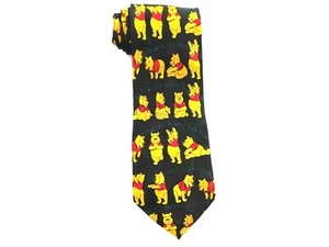 Corbata Winnie The Pooh Disney Industries nueva sin etiquetas para hombre 100 % poliéster - Imagen 1 de 4
