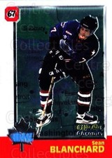 1998 Bowman CHL Chrome OPC International #24 Sean Blanchard