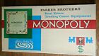 Vintage 1961 Monopoly Parker Brothers Real Estate Trading Board Game Complete