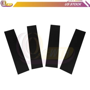 Fits 2004-14 F150 Super Crew Cab Glossy Black Pillar Posts Covers 4PCS Door Trim - Picture 1 of 6