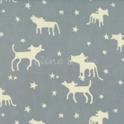 Feline Drive Fabric BATIK ME & YOU Manatee Cats Hoffman - Sold by the Yard - Image 1 of 4