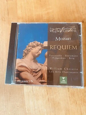 William Christie, Les Arts Florissants - Mozart: Requiem CD Erato 1995 - Bild 1 von 2