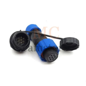 SD16 7Pin IP67 Waterproof Wire Connector Plug Socket,LED Power Cable Connector - Picture 1 of 7
