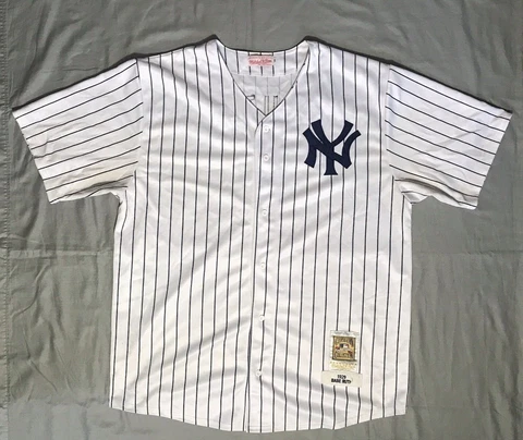 Mitchell & Ness 1929 New York Yankees Babe Ruth Cooperstown Collection Jersey Cover