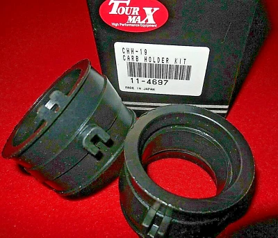 Intake Manifold Boots Honda 88-91 NT650 Hawk GT Carb Holders 16211-MN8-750 - Image 1 of 4