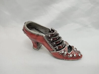 Zapato Sweet Romance Casa de Muñecas Metal Minauture 2 1/4" Foto 1 de 4