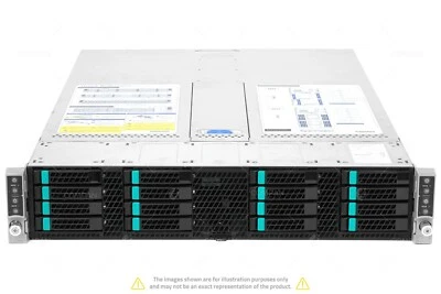 Intel H2216XXKR2 4xHNS2600KPR 8x Xeon E5-2680 V4 256 GB RAM 4x 960GB SSD - Image 1 of 4