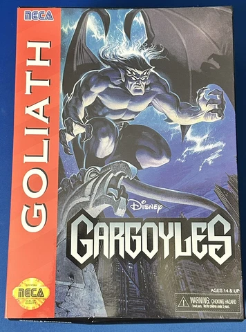 NECA Gargoyles 7” Scale Action Figure Ultimate VGA Goliath SEGA Genesis 2023 Cover