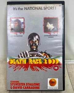 DEATH RACE 2000 Ex Rental Big Box VHS Home Video Cassette Tape Cult Classic - Picture 1 of 8