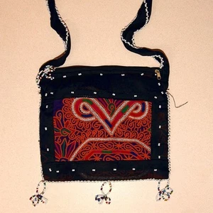 BOLSO DE MANO KUCHI Tribe BellyDance ATS Asia Central 765a8 - Imagen 1 de 3