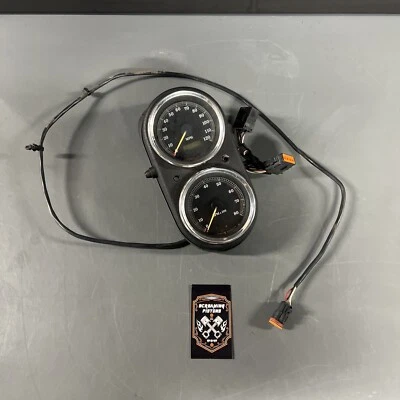 00 HARLEY-DAVIDSON DYNA LOW RIDER FXDL SPEEDO TACH GAUGES GAUGE DISPLAY CLUSTER - Image 1 of 4