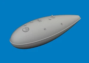 Avión EDUARD 1/48 - P40 75 gal. Tanque de caída para resina EDU EDU6481084-NUEVO - Imagen 1 de 4