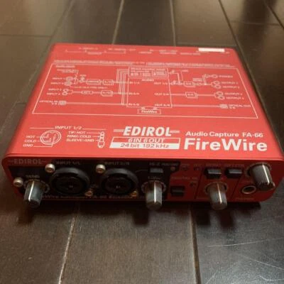 Roland Edirol FA-66 FireWire Audio Capture Digital Recording Interface Tested - Image 1 of 2