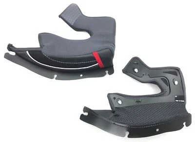 HJC RPHA 12 Helmet Cheek Pads Black G1N - Imagem 1 de 4