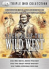 Legends of The Wild West DVD (2007) Daniel Boone cert E 3 discs Amazing Value