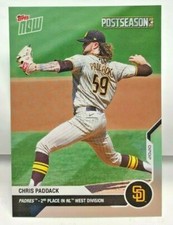 Chris Paddack 2020 Topps Now Postseason #PS-67 - SAN DIEGO PADRES - SP /675
