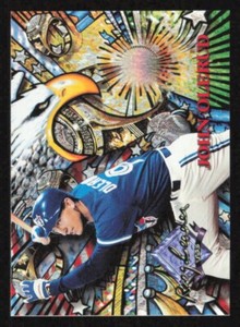 1995 Topps Stadium Club JOHN OLERUD Ring Leaders MEMBERS ONLY card TORONTO