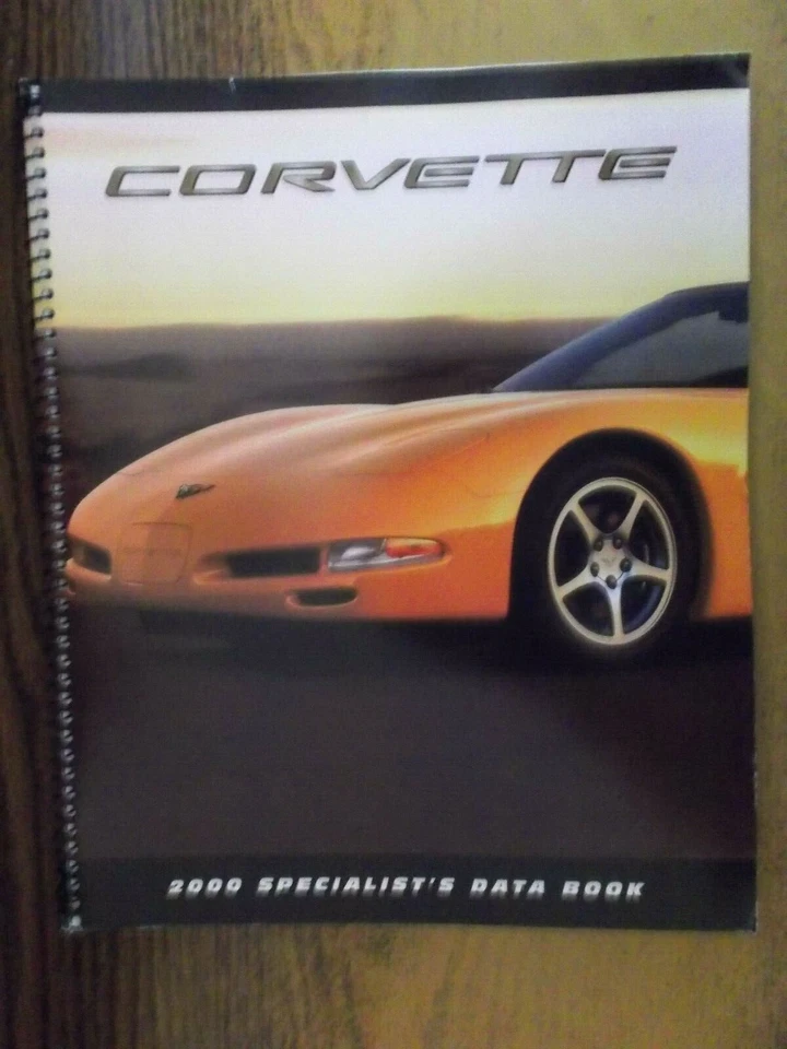 Книга данных специалиста Chevrolet Corvette Salesman's Pro Trainer 2000 от оригинального производителя GM - Изображение 1 из 1