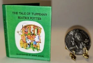 LIBRO IN MINIATURA SCALA 1:6 BEATRIX POTTER IL RACCONTO DI TUPPENY PLAYSCALE BARBIE - Foto 1 di 6