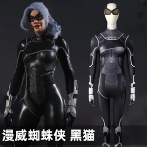Spider-Man Felicia Resistente Traje de Batalla Body Mujeres Gato Negro Cosplay Custome - Imagen 1 de 17